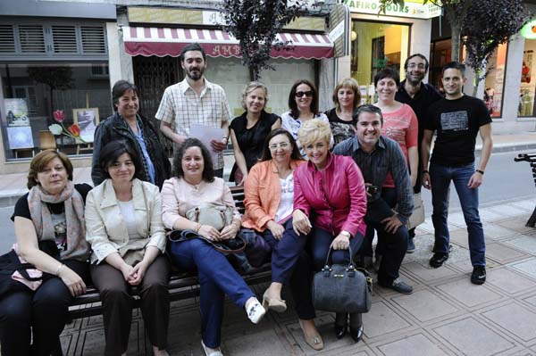 Grupo de alumnos de canto do Conservatorio do Barco./ Foto: Carlos G. Hervella