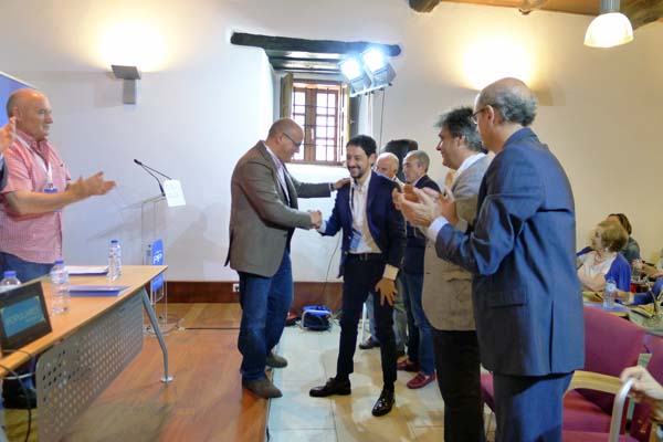 Un dos momentos do congreso local do PP do Barco./ Foto: Ángeles Rodríguez