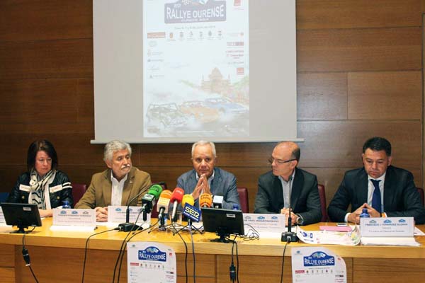 Acto de presentación do XX Rallye Ourense Clásicos.