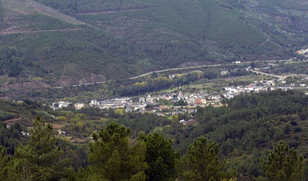 Panorámica do pobo de San Clodio (Lugo). /Foto: Carlos G. Hervella.