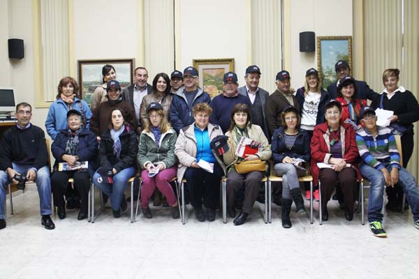 Participantes nunha das actividades da Escola de Saúde da Limia. Foto cedida.