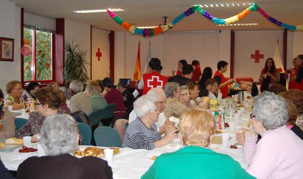 Magosto organizado por Cruz Vermella Ourense.