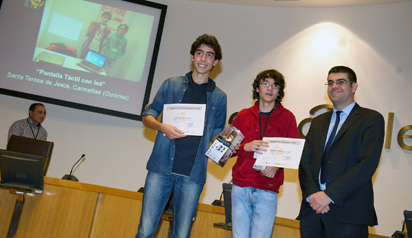 tecnopole : san cibrao das viñas : ourense : 21-11-14 : imaxen da entrega de premios de Galiciencia 2014