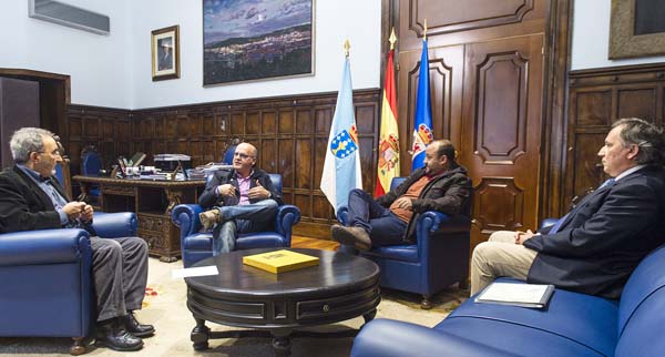 Javier Casares, Manuel Baltar, Hakan Casares e Gustavo Garrido.