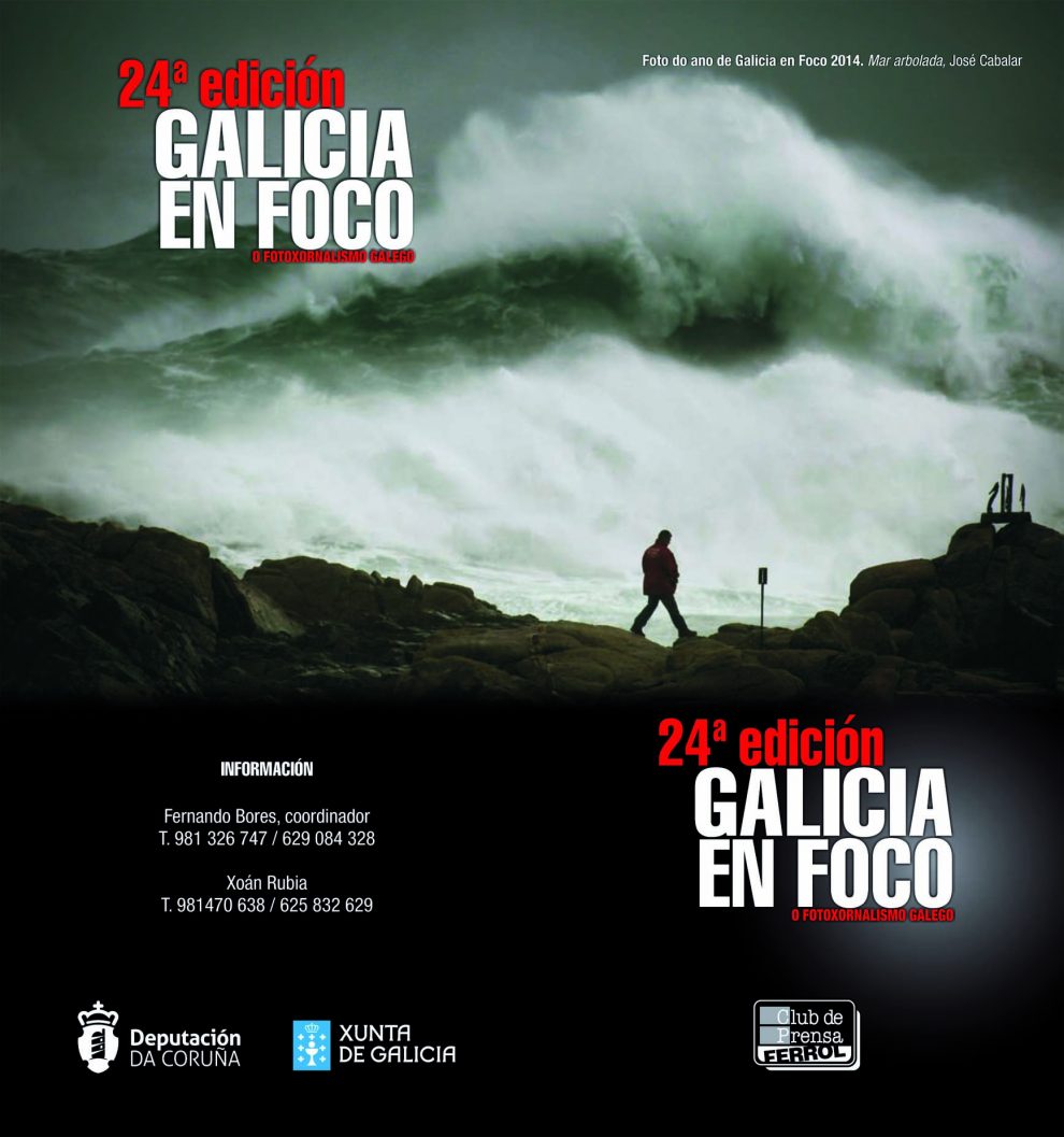 Cartaz da 24ª edición do certame Galicia en Foco.