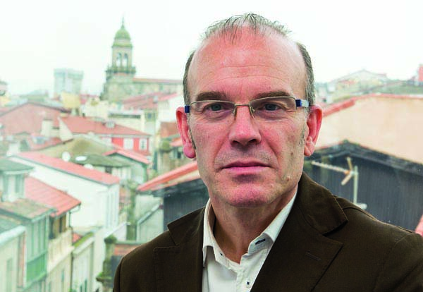 José Ángel Vázquez, candidato socialista ás municipais en Ourense./ Foto: Carlos G. Hervella.
