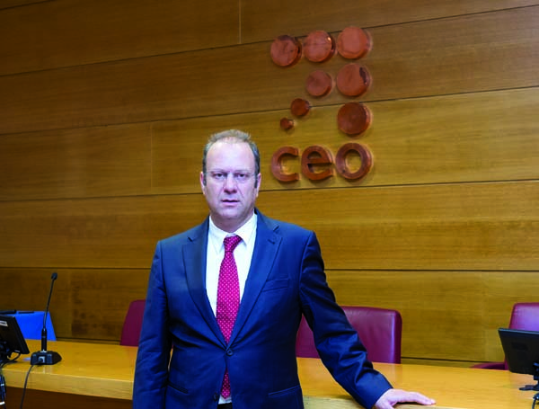 O presidente da CEO, José Manuel Pérez./ Foto: Carlos G. Hervella.