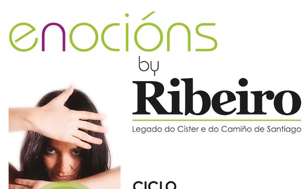 Detalle do cartaz de "Enocións by Ribeiro".