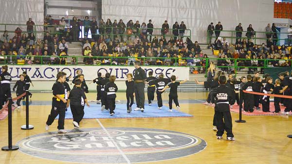 O campionato galego de kungfu desenvolverase na cancha central do pavillón dos remedios.