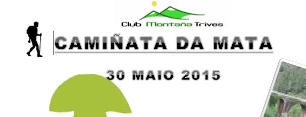 Detalle do cartaz da ruta que organiza o Club Montaña Trives.