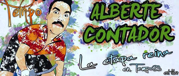 Cartaz do monólogo "Alberte Contador".