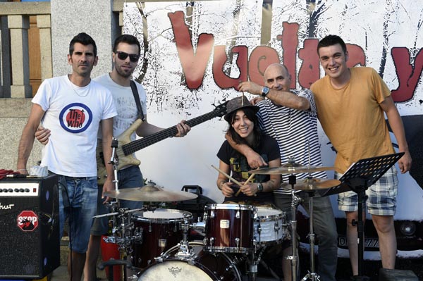 A banda pop-rock é orixinaria de Petín. /Foto: Carlos G. Hervella.