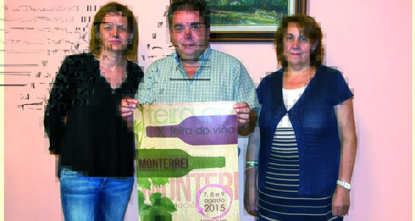 Imaxe da presentación da X Feira do Viño de Monterrei.
