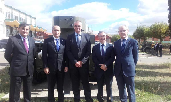 O delegado do Goberno en Galicia e subdelegado do Goberno en Ourense, acudían a esta conmemoración en León.
