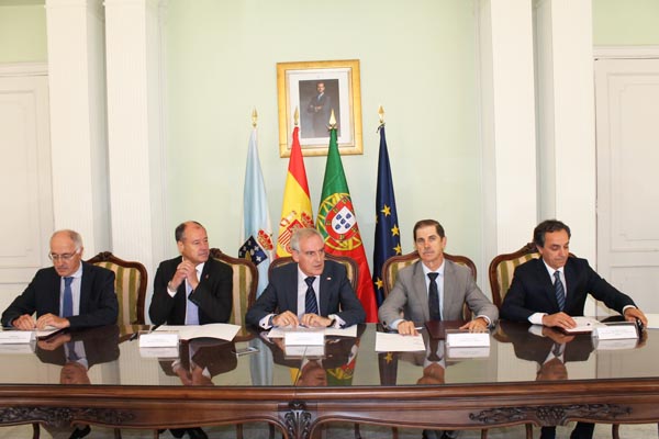 Organizacións asinantes do protocolo de colaboración para o proxecto POPTEC "Risc Miño-Limia".