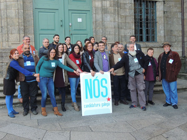 Participantes no acto celebrado en Santiago.