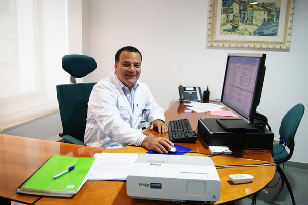 Ciro Cabezas, novo xerente do Hospital Comarcal Valdeorras.