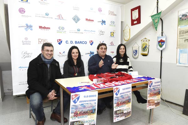 Presentación da campaña na oficina do Centro de Deportes Barco en Calabagueiros. /Foto: Carlos G. Hervella.