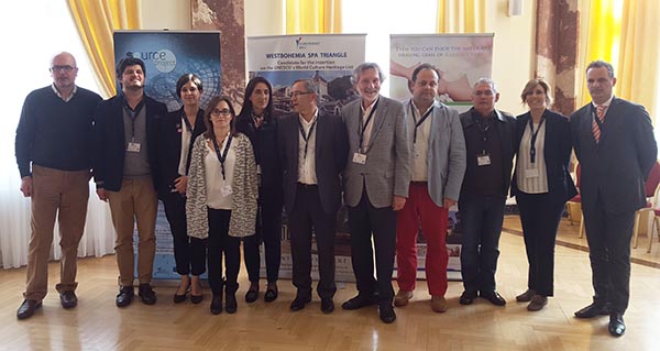 Ourense participa estos días na Asemblea Xeral da Asociación Europea de Vilas Históricas e Termais, na República Checa.