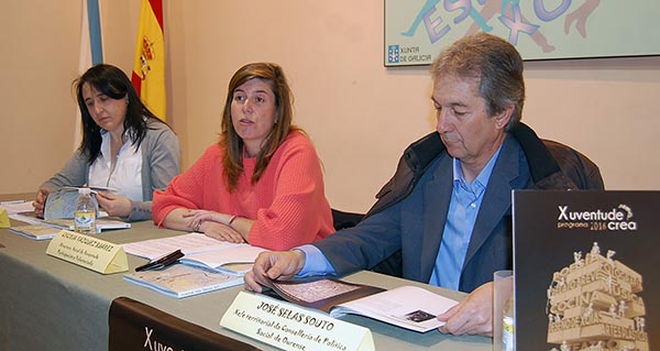 Cecilia Vázquez presentou o certame no Espazo Xove de Ourense.