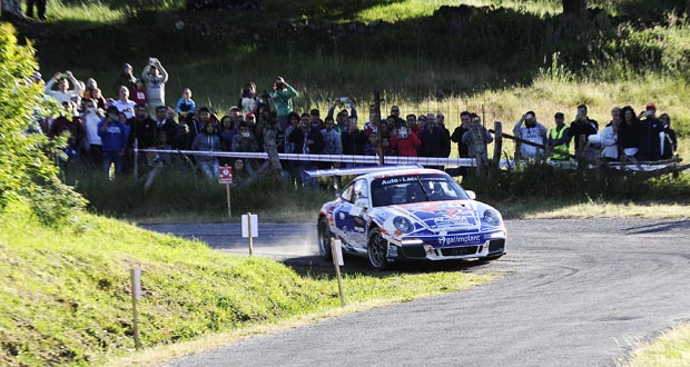 Porsche acadou doble podio no Rallye de Ourense.