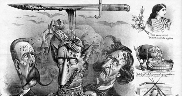 Imaxe dunha das obras de Cao Luaces, "Don Quixote II".