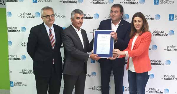 O Grupo Sada conta co selo Galicia Caildade para o seu polo Cuk.