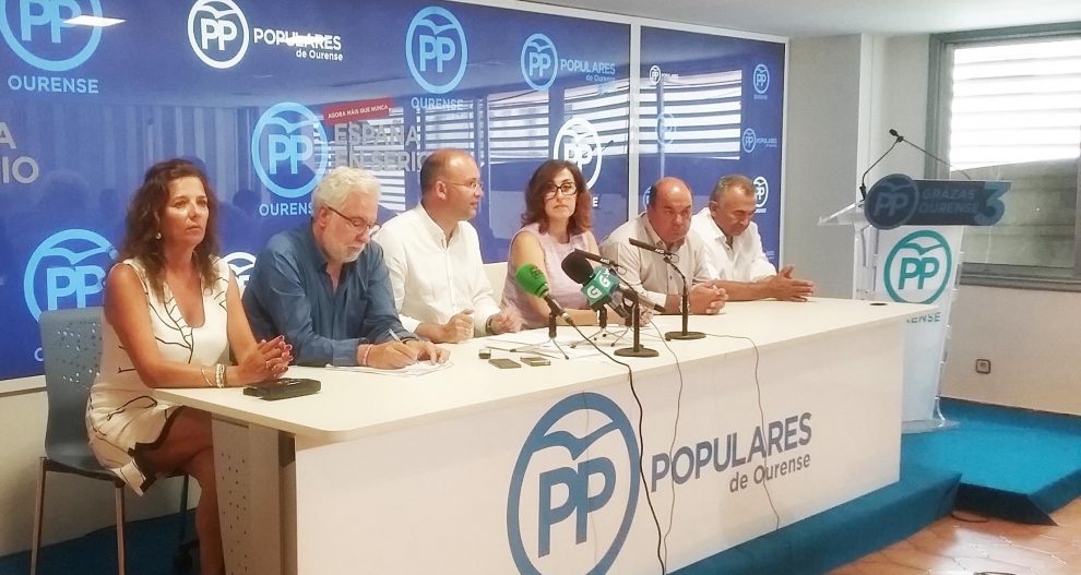 Tellado, Santalices e Romero fan balance da xestión da Xunta en Ourense.