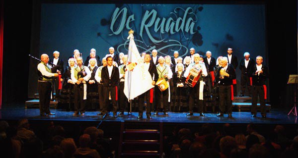 A Coral De Ruada na presentación do seu último disco, en Ourense. /Foto: Sara Fontenla.