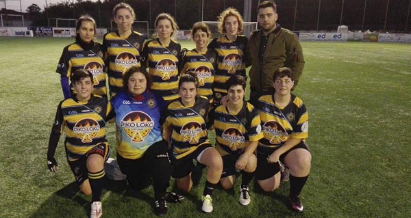 Equipo feminino do club Auriense F.G.