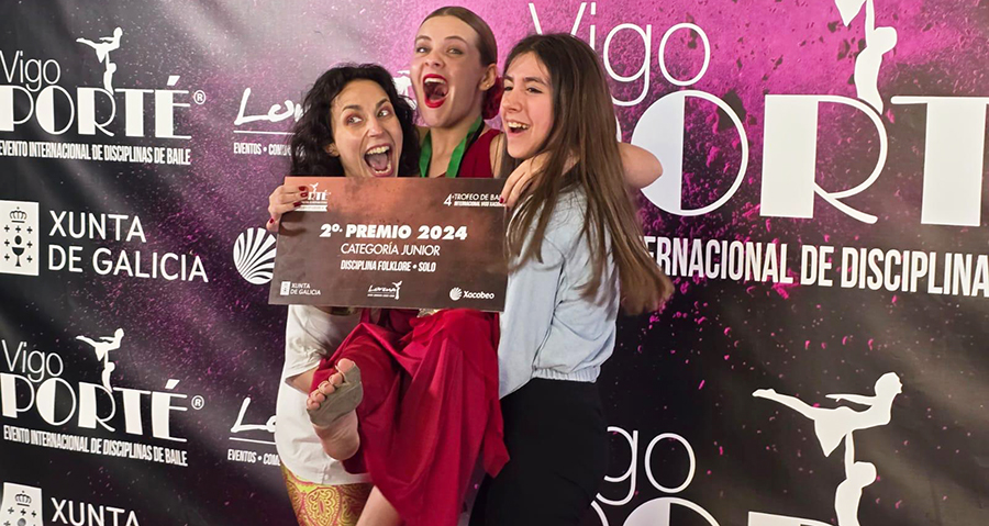 Candela Prada, da Academia Bayadère Danza do Barco, gaña un 2º premio ...