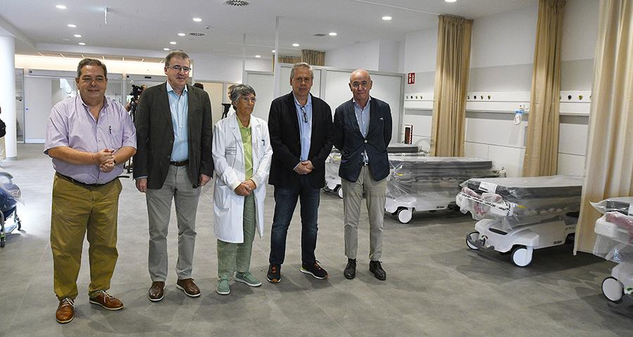 O conselleiro de Sanidade avanza a posta en servizo do novo edificio de ...