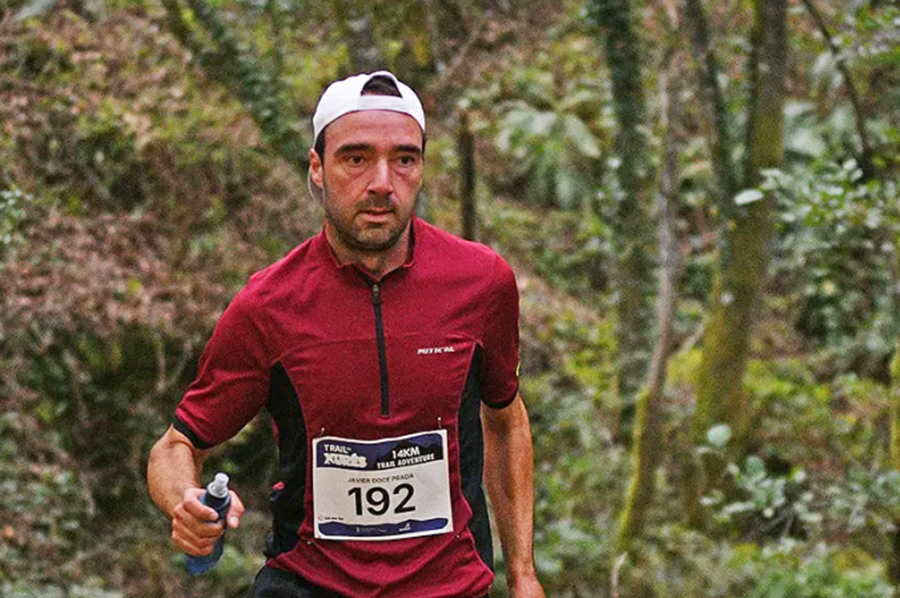 Javier Doce, competindo./ Foto cedida.
